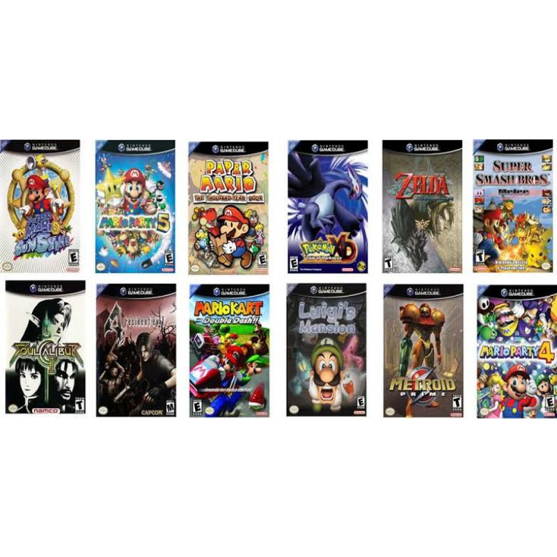 Jogos para Nintendo Gamecube a sua escolha