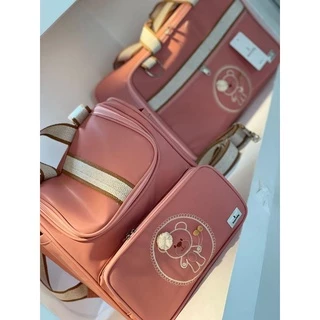 Bolsas Maternidade Kit Mala de Bebê com Mochila Grande 2 em 1 Completo