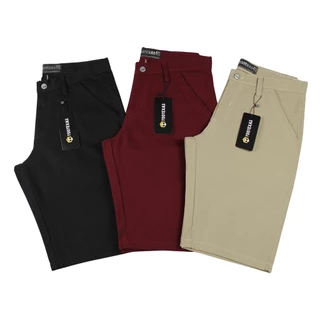 Bermuda Social Brim lisa Masculina Sarja