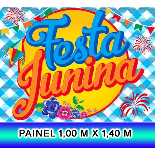 TNT Estampado Xadrez Festa Junina 2,00m X 1,40m. Tipo Tecido, Para Festas,  Decorações, ou como Papel de Parede.