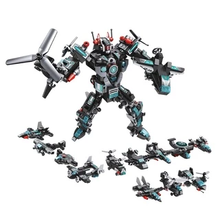 Blocos de Montar Cubic 25 em 1 Super Robot 577 Peças Multikids - BR1618 em Oferta na Shopee