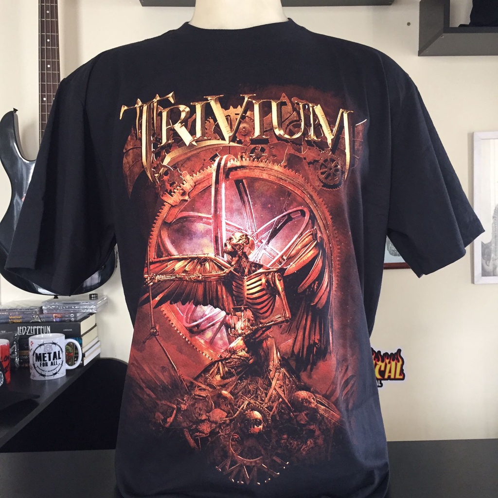 Camiseta Trivium Rebirth of Chronos | Shopee Brasil