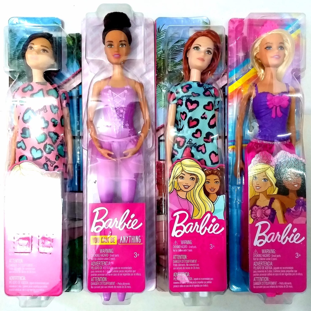 Lote Kit 3 Conjuntos Roupas Para Bonecas Barbie - Não Repete