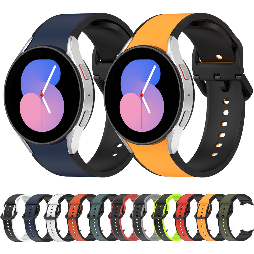 Pulseira Esportiva Smartwatch De 20mm Para Relógio Samsung Galaxy 54 44 40mm Clássico 46 42mm 9788