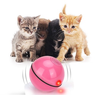 Bolas de brinquedo para gatos, brinquedo inteligente interativo, bolas  giratórias de 360 graus, recarregáveis por USB, bola automática com luz de  LED para exercícios de entretenimento de gatos e gatos