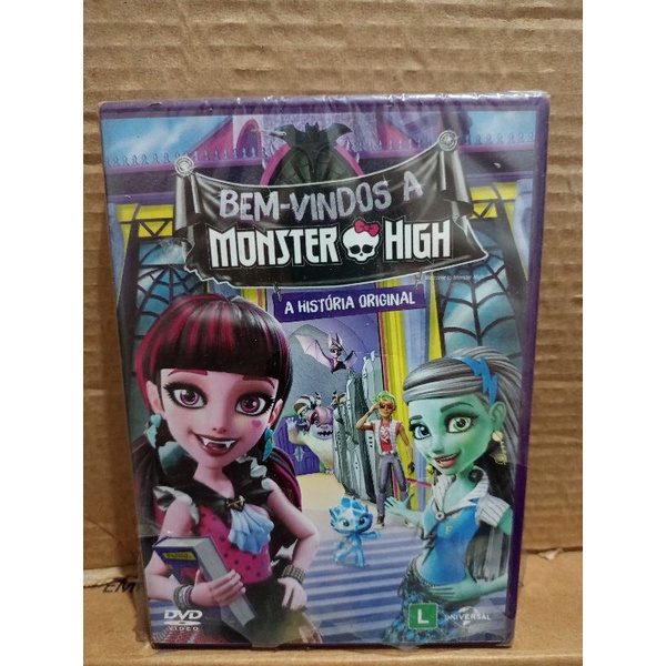 DVD BEM VINDOS A MONSTER HIGH (ORIGINAL-LACRADO) | Shopee Brasil