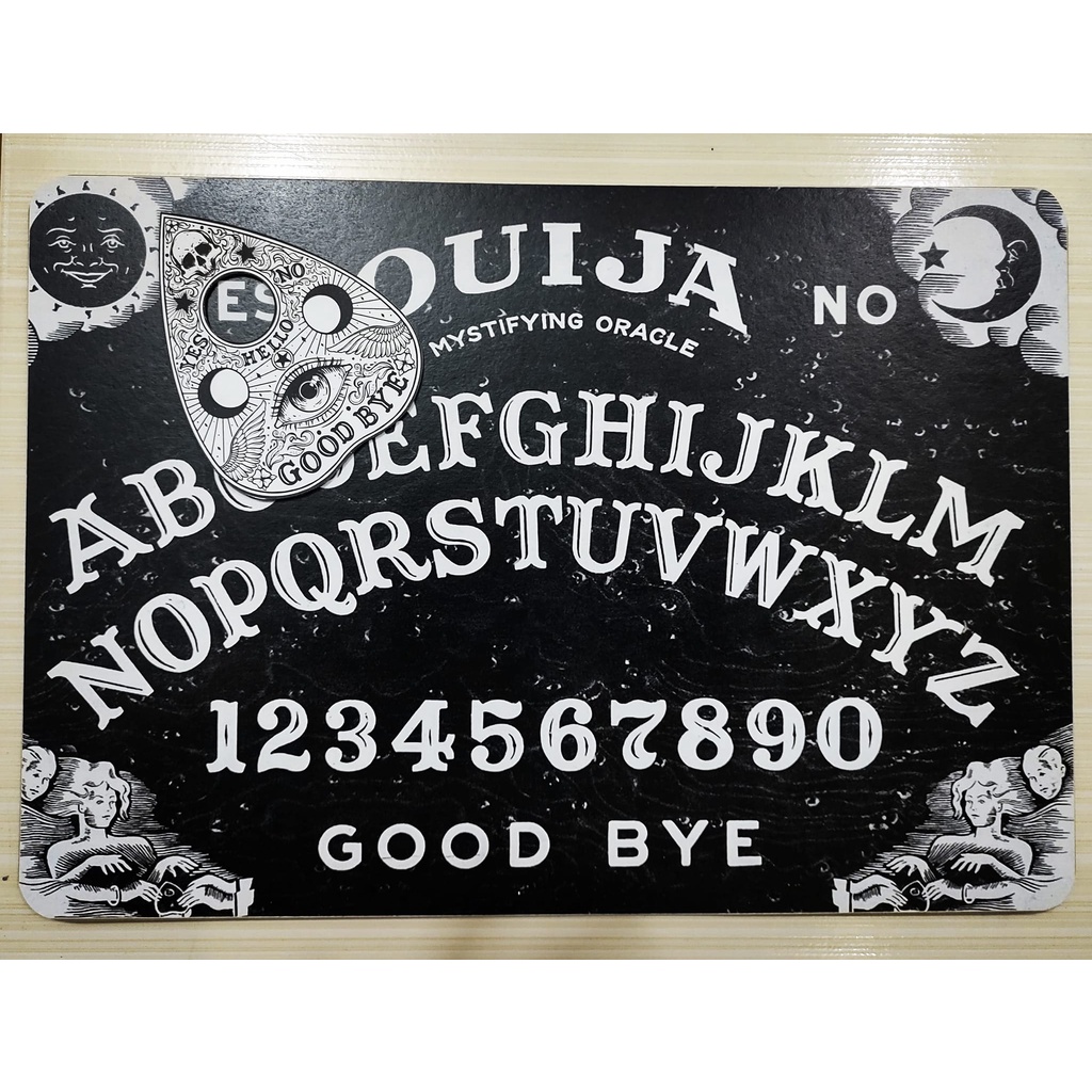 OUIJA blacklブラックメタル TABULEIRO OUIJA BLACK ORACLE | Shopee Brasil
