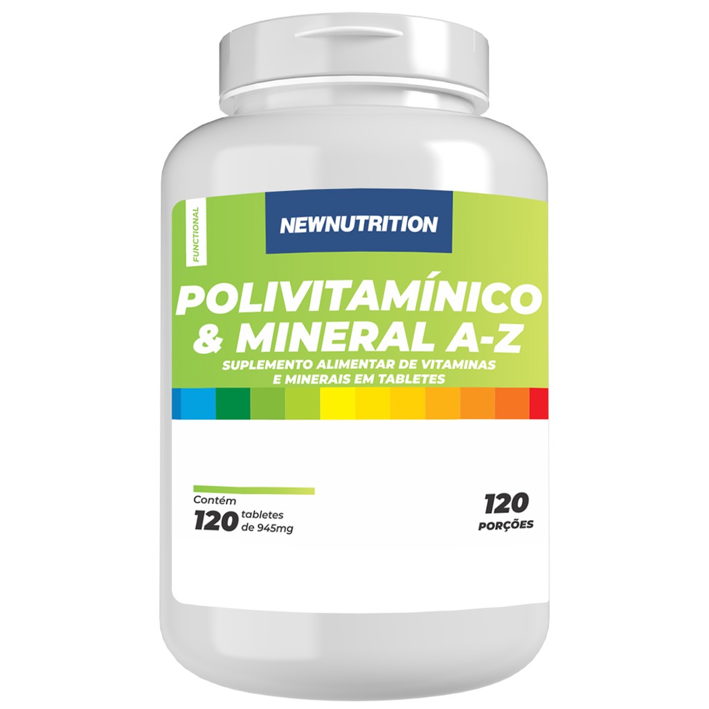 Multivitamínico E Mineral De A-z -120 Dias De Suplementação!