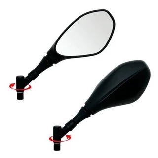 Retrovisor Gs 650 F800 Bmw Haste Curta Giro 360 Rosca articulado Honda Par / 13