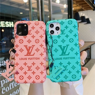 Louis Vuitton Funda Flexible Anti Impacto Para Teléfono Celular LV Pareja  Para Iphone 12 Pro Max Se 2021 11 X Xs Xr 6 7 8 Plus 7 + 8