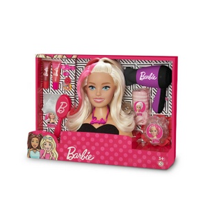 Maquiagem infantil Playset Estilo Cabeça Boneca Penteado Jogo de Beleza com  Secador de cabelo Presente de Aniversário para Meninas