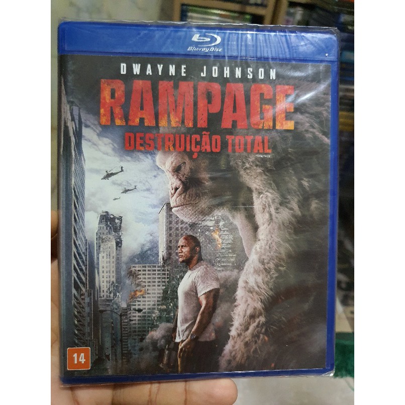 Blu Ray Rampage Destruição Total Lacrado Shopee Brasil