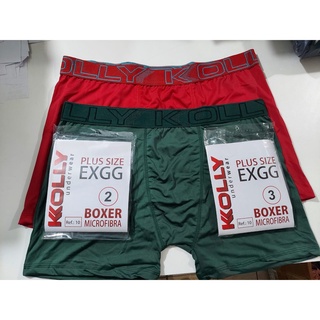 Kit 3 Cuecas Cueca Box Boxer Plus Size TAMANHOS ESPECIAIS Extra Kolly / JML Microfibra Atacado Direto da Fabrica Gordinho