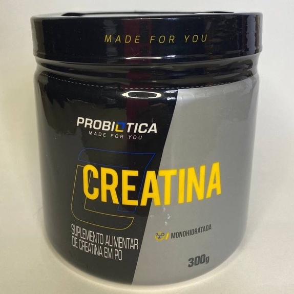 Creatina Monohidratada 300g Probiótica Shopee Brasil