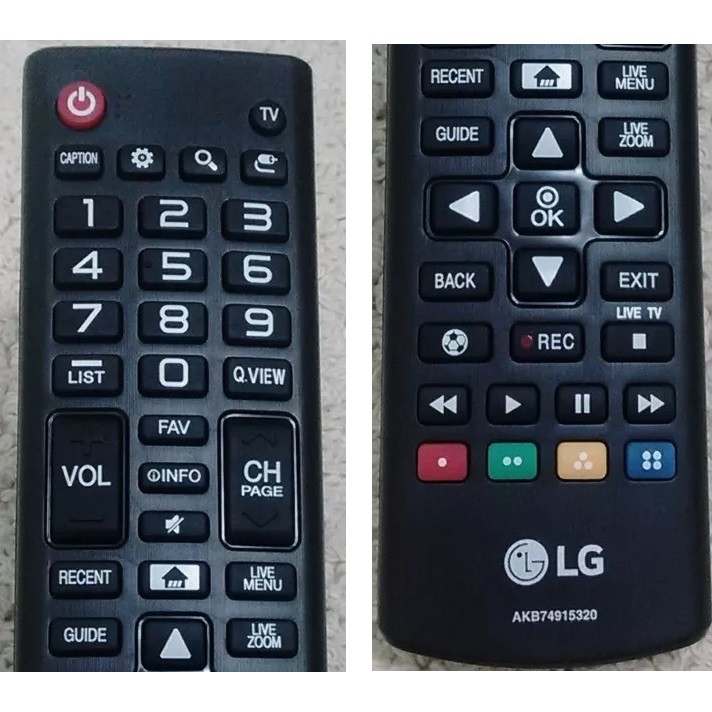 CONTROLE REMOTO ORIGINAL LG AKB74915320 TV LH510B 32LH510B LH515B