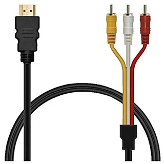 Cabo Adaptador HDMl X Rca Imagem Comprido 1,5m Pc Tv