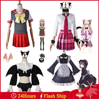 Anime Call of the Night Cosplay Nazuna Nanakusa Lolita Vestido De