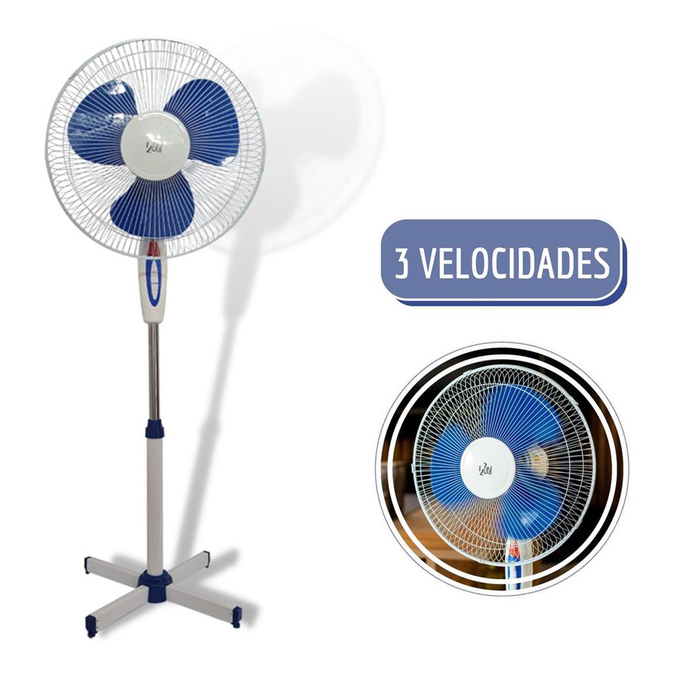 Ventilador de Torre 4 em 1 com 12 Velocidades, Oscilação 360