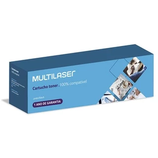 Cartucho Toner Adaptável P/ Samsung Multilaser - CT104S em Oferta na Shopee