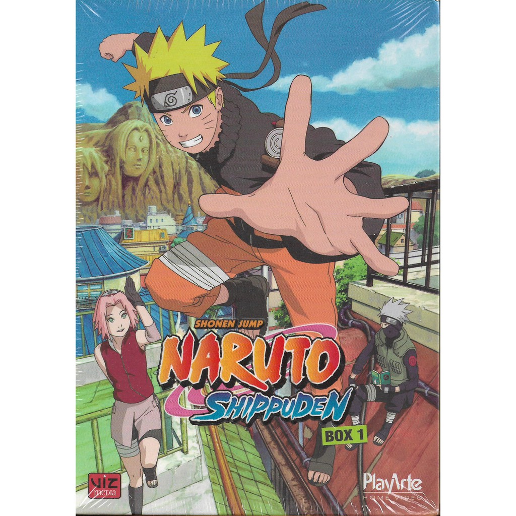 Dvd box Naruto Shippuden - Primeira Temporada - Box 2 (5 DVDs) em Promoção  na Americanas