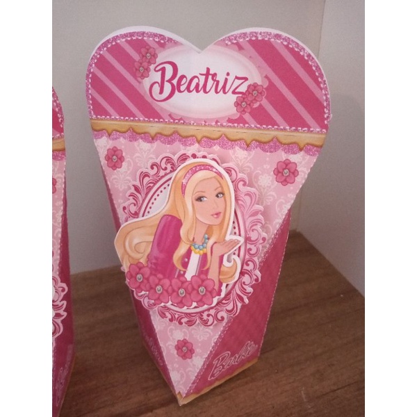 Kit Festa Papelaria Personalizada 15 Itens Barbie Fazemos Todos Os Temas Shopee Brasil 9386