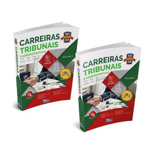 Carreiras Tribunais E Administrativas - Volume 1 e 2 - Alfacon