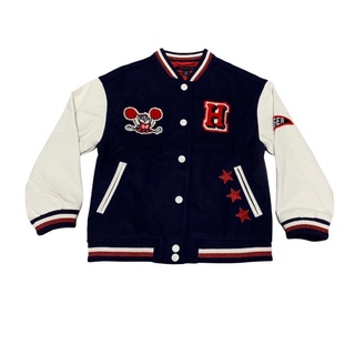 Jaqueta Masculina Tommy Hilfiger Varsity Bomber Azul Marinho