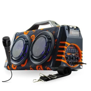 Caixa de Som Grande Potente Portátil Bluetooth com Microfone 60W Multimídia XDG-37 MARCA XTRAD em Oferta na Shopee
