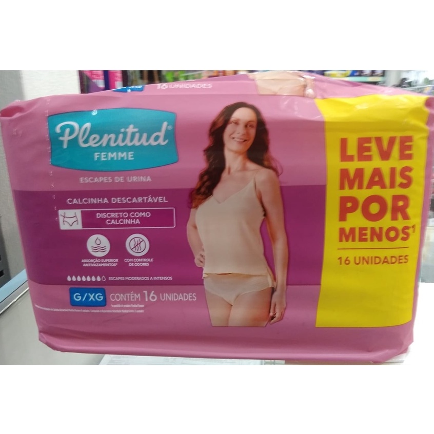 CALCINHA POS PARTO ABSORVENTE PLUS SIZE - Amábile Espaço Gestante