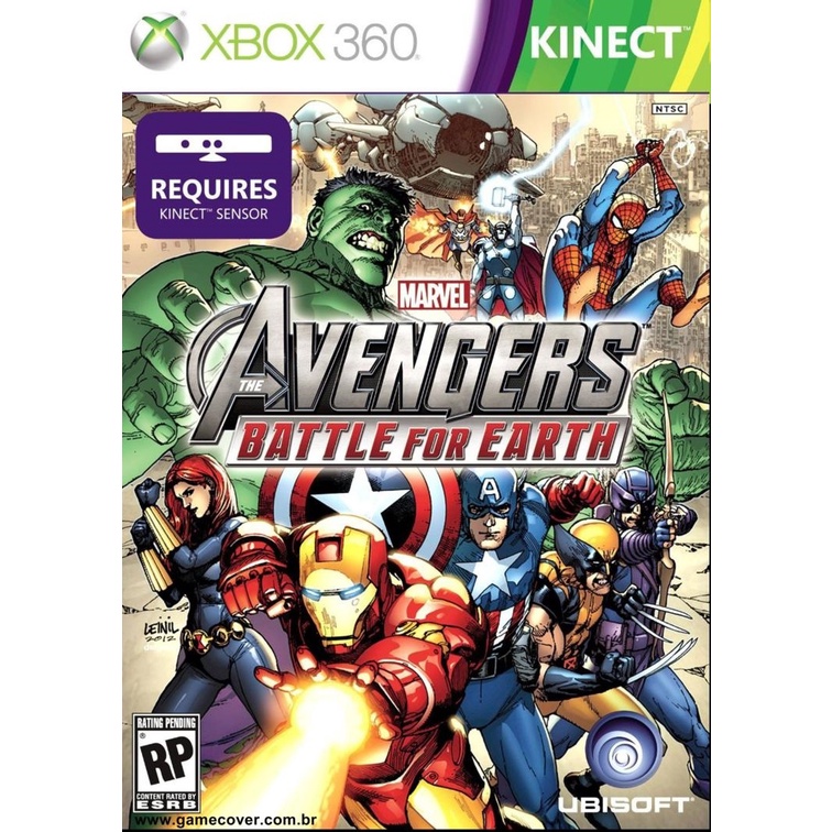 X-box 360 - Avengers Battle For Eart (l.t. 3.0) - Kinect