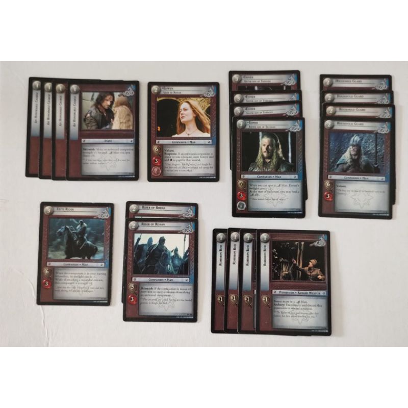 Base Rohan Lotr TcG Trading card game deck baralho | Shopee Brasil