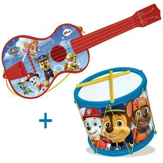Kit Violão + Bumbo / Tambor Patrulha Canina Original Elka