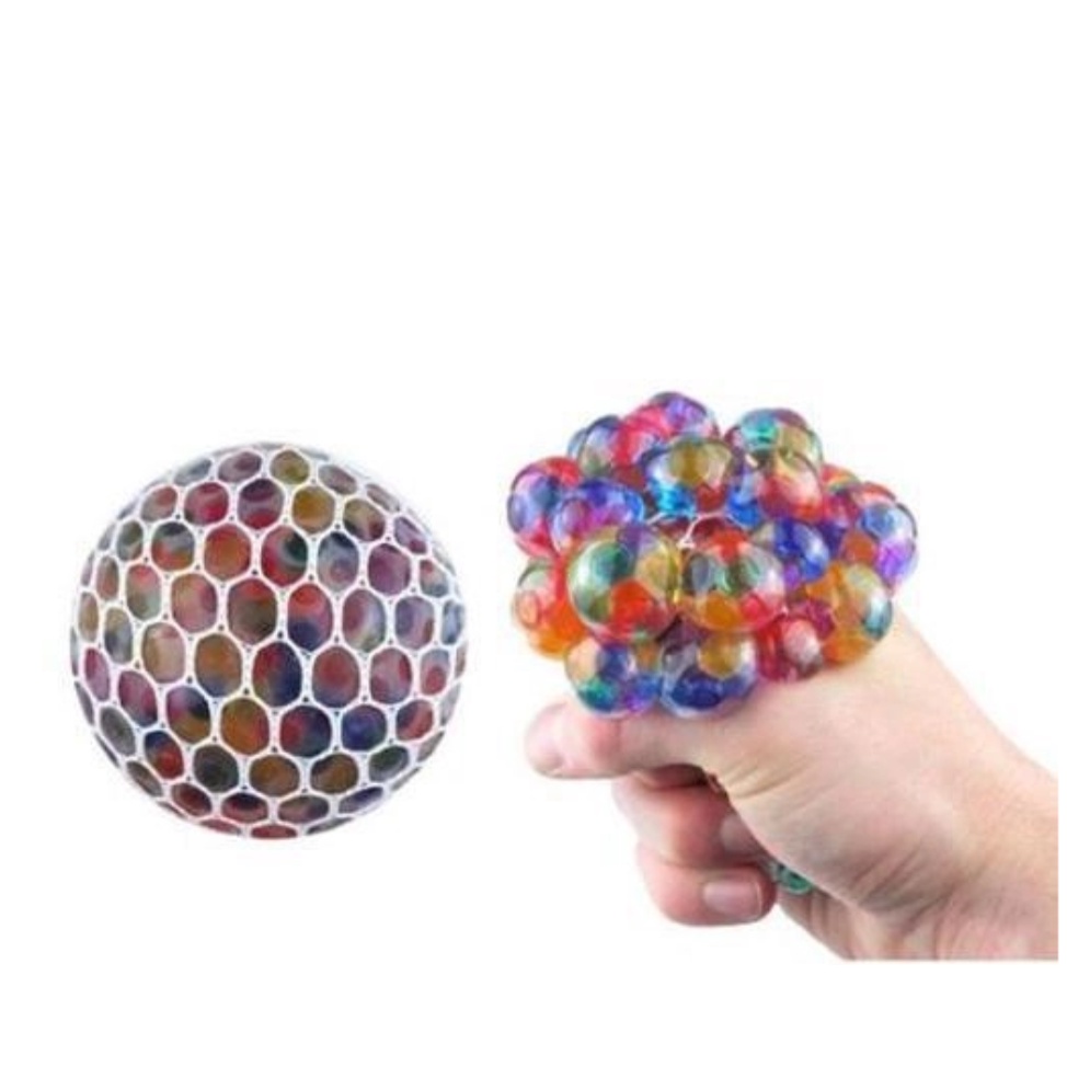 Boule Anti-Stress Vomissement – Œuf Jaune – Lot De 4 Avec Slimes – Jouet Décompression Original Et Rigolo Pour Ados Et Adultes