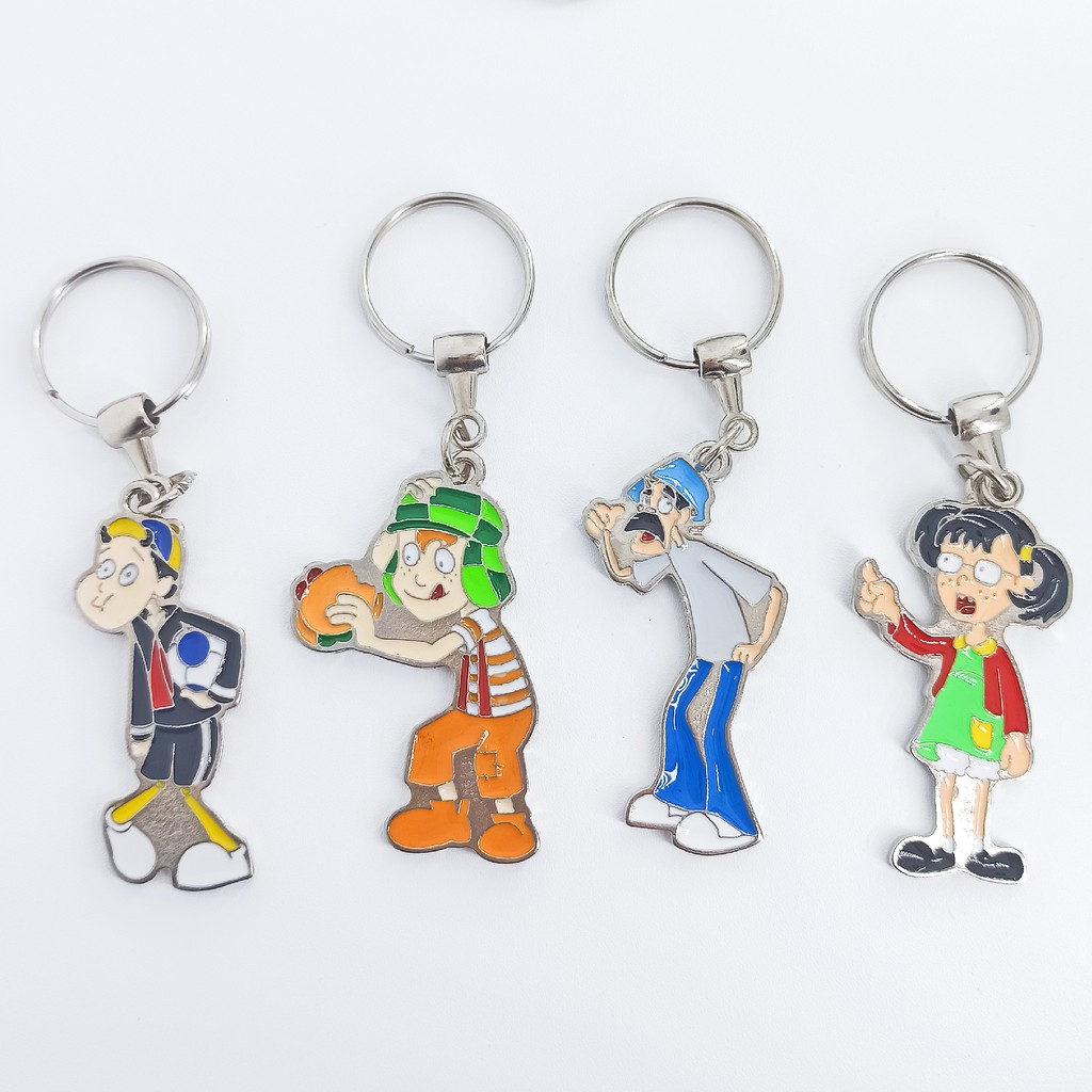 Chaveiro aço inoxidável personagem Chaves em Desenho Animado | Shopee Brasil