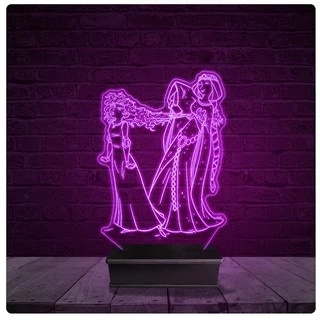 Luminária e Abajur Acrílico Led - Valente Merida 02