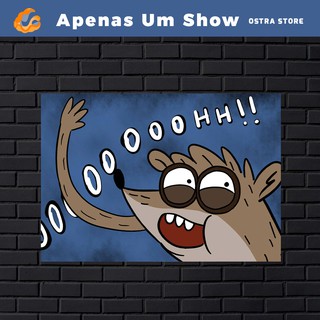 Apenas Um Show 01 a 15 - Desenho - Placa decorativa MDF - 14x20 28x20 -  Quadro parede & decoração - Presente - Series - Animação - Animado - cartoon  network - Regular Show