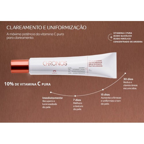Sérum Intensivo Multiclareador Chronos - 30 g