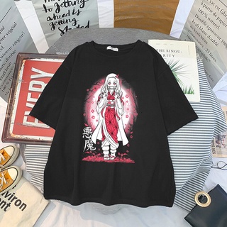 Anime Desenho Camiseta Kimetsu No Yaiba Roupas Streetwear Estampa