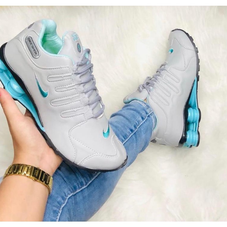 Nike shox cheap nz femme cyan