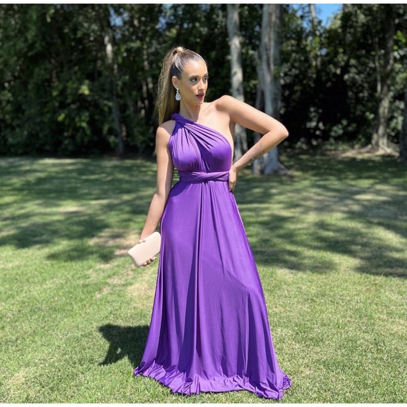 Vestido Madrinha Roxo na Black Friday 2025 | BuscaProdutos
