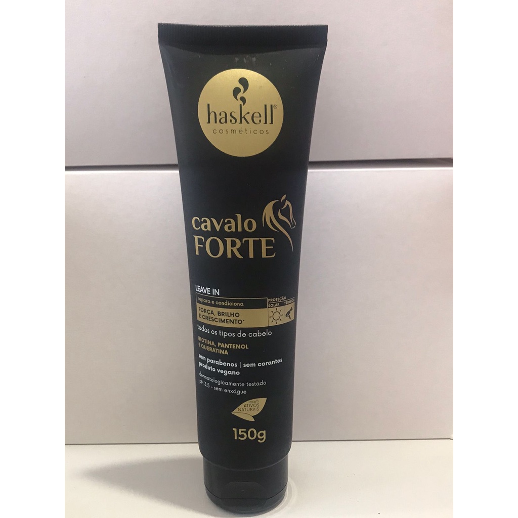 Haskell Leave-in Cavalo Forte 150ml | Shopee Brasil