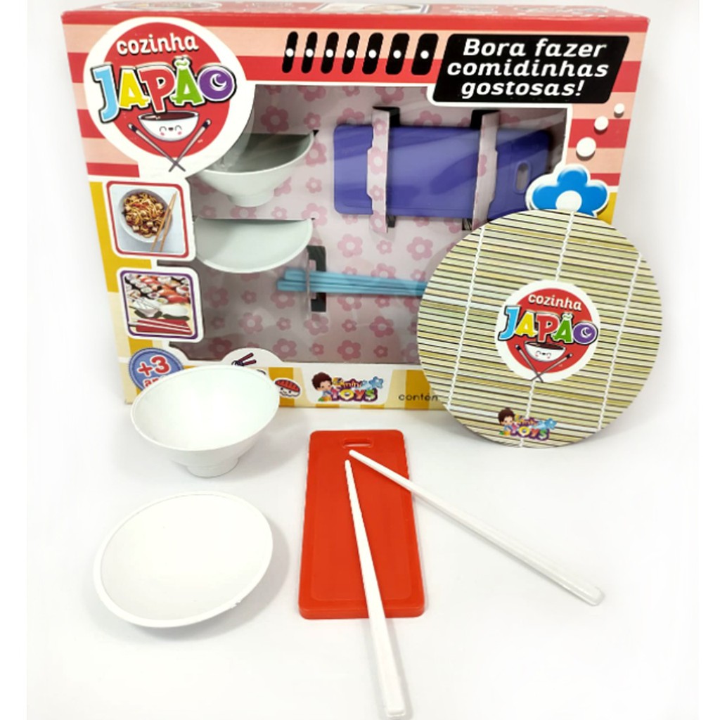 Kit Comida Japonesa Infantil Jogos