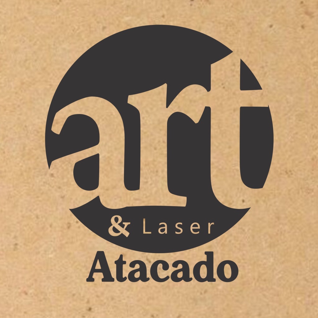 Logo da loja de atacado Art e Laser Atacado