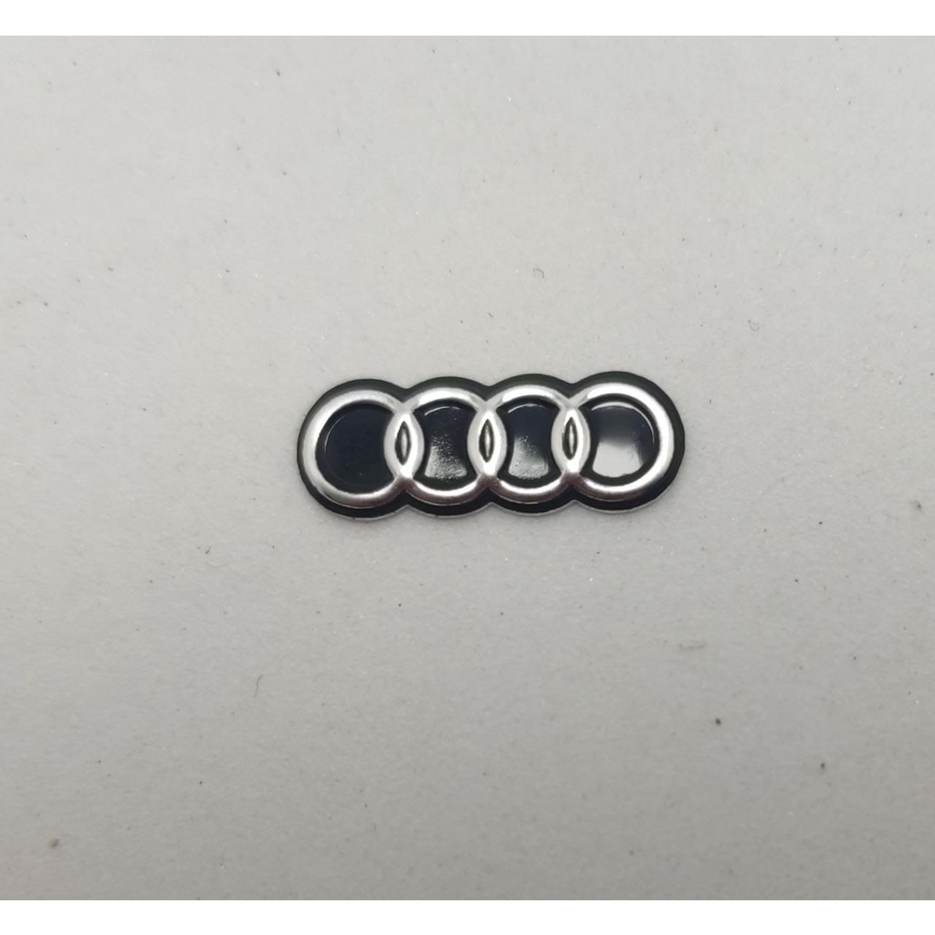 LOGO POSTERIORE AUDI Nero Lucido 192mm, A1 A3 A4 A5 Q3 TT, STEMMA - Foto 10
