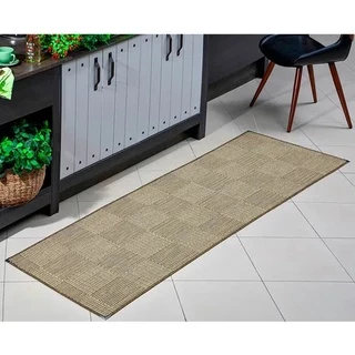 Tapete Passadeira Cozinha Sisal Quarto Corredor 1,80m Antiderrapante