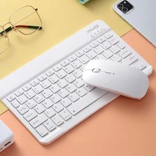 mini Teclado 10 Polegadas bluetooth Sem Fio Recarregável Ultrafina Para Computador/Telefone/tablet/notebook