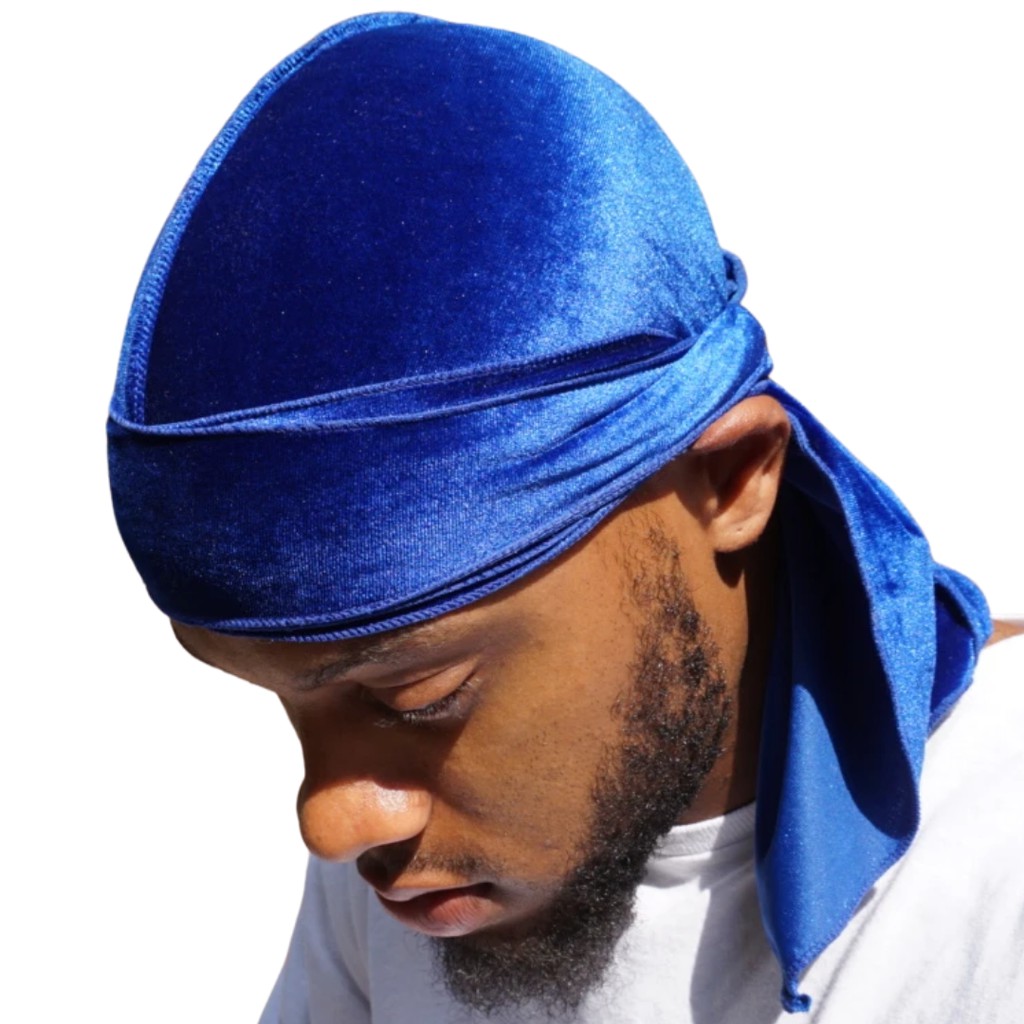 Durag De Veludo Preta Premium