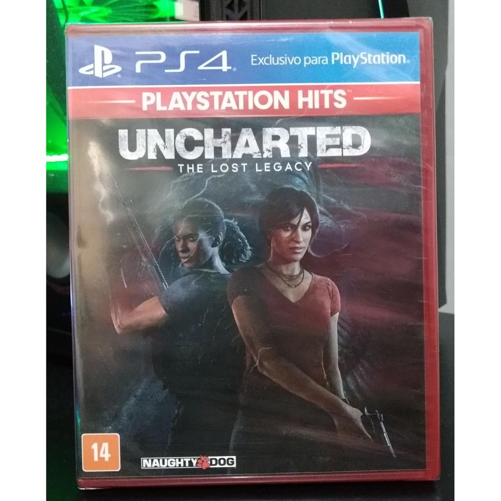 Uncharted 4 A Thief´s End P-S-4 Mídia Física Novo Lacrado