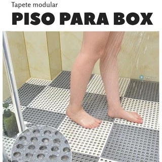 9 Un Tapete modular para box banheiro vestiário