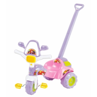 Triciclo Motoca Infantil Menino Bombeiro C/ Som - Samba Toys com o